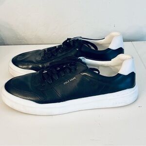 Cole Haan Grand Pro Rally Court Women’s Leather Sneakers, W17982, Black, 9.5